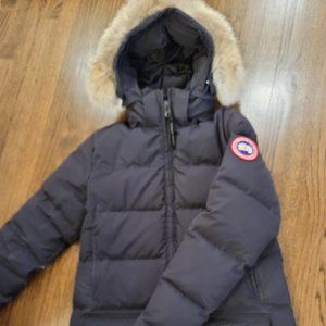 Canada Goose Solaris Parka- Navy, Medium
